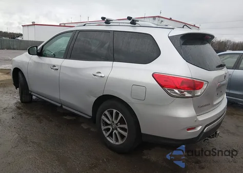 2015 Nissan Pathfinder Platinum/S/Sl/Sv from USA, damaged, VIN 5N1AR2MM9FC661418